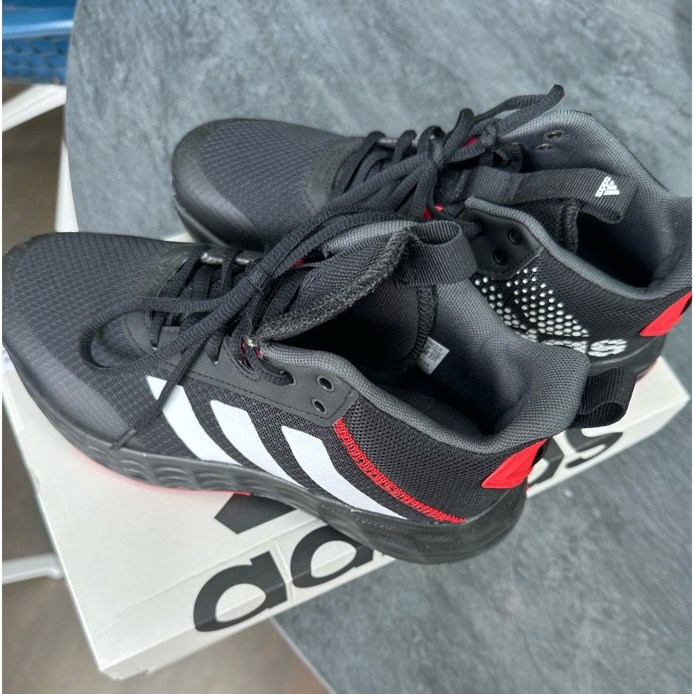 Brand new.  Never worn. No tags/original box. Adidas Ownthegame 2.0K.